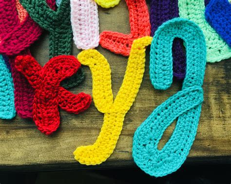 Crochet Alphabet Patterns
