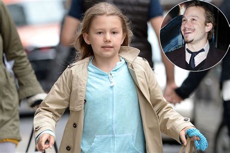 Heath Ledgers Daughter Matilda Takes After Her Late Dad Says