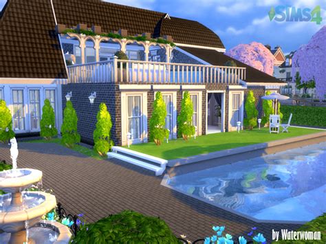 Ecco House By Waterwoman At Akisima Sims 4 Updates