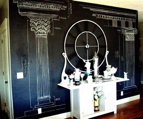 22 Chalkboard Paint Ideas Allow You To Personalize Wall Decor Amazing