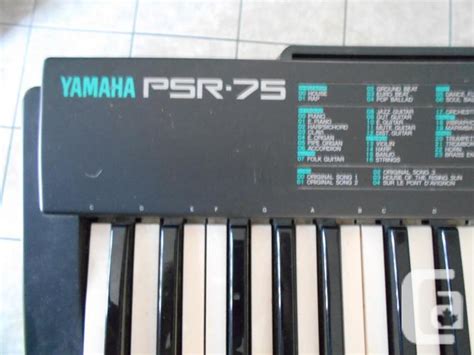 Yamaha Psr 75 Portable Keyboard For Sale In Smiths Falls Ontario