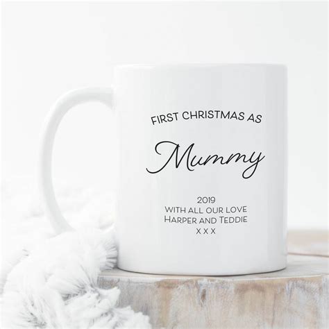 First Christmas As Mummy Personalised Mug By Chips And Sprinkles