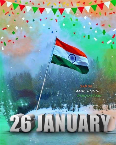 26th January Republic Day Editing Cb Background For Photoshop Flag