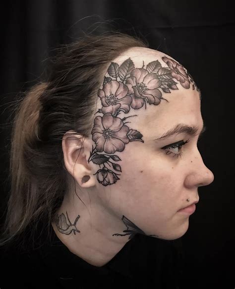 Discover Side Head Tattoos For Females Super Hot In Cdgdbentre