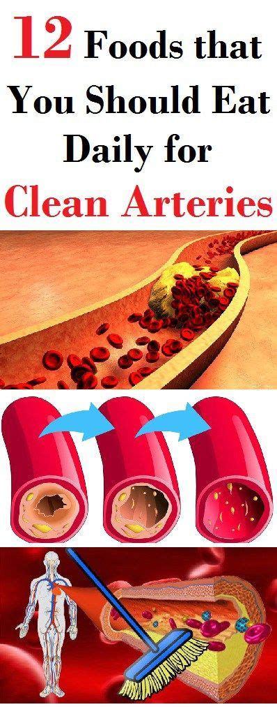 12 Foods That You Should Eat Daily For Clean Arteries Health Diet Fitness