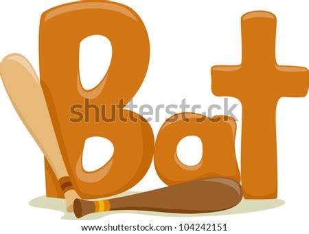 What images does the writer use in these lines? Text Illustration Featuring Word Bat Stock Vector 104242151 - Shutterstock