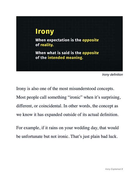 Irony Explained — The Ultimate Guide For Storytellers