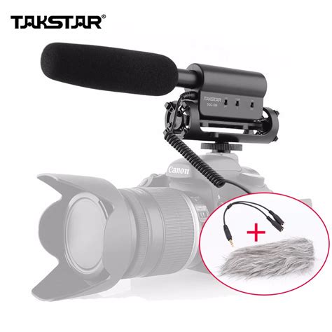 Takstar Sgc 598 Microphones Interview Mic Microphone For Nikon Canon