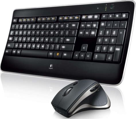 Logitech Wireless Performance Combo Mx800 Illuminated Wireless Keyboard