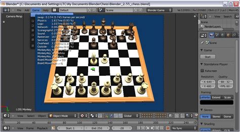 This unified workflow is its main strength as you can make your game from start to end without leave upbge. Chessforeva: Blender game engine chess