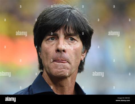 head coach joachim loew of germany seen during the fifa world cup 2014 semi final soccer match