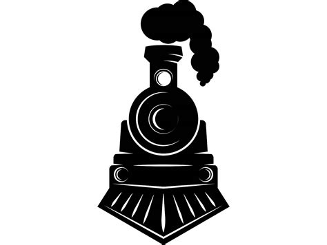 Steam Train Silhouette At Getdrawings Free Download