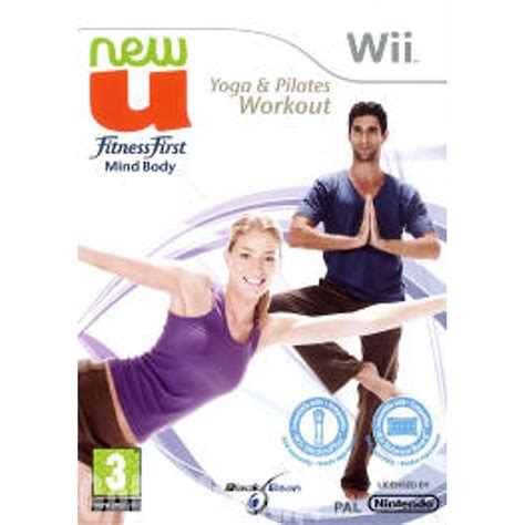 newu fitness first mind body yoga and pilates workout wii game mania