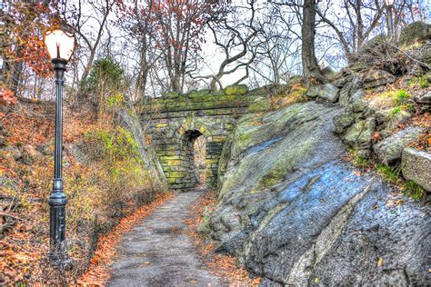 Stone Arch At The Ramble In Central Park Photograph By Randy Aveille