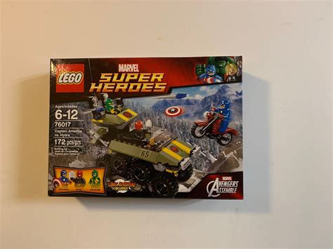 Lego Marvel Super Heroes Set 76017 Captain America Vs Hydra Brand New