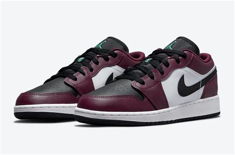 Air Jordan 1 Low Dark Beetroot Release Details Justfreshkicks