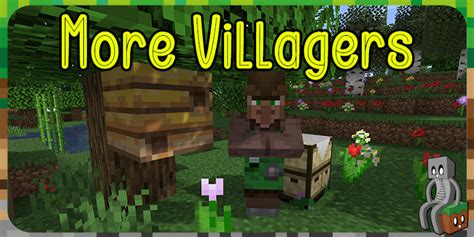 Mod More Villagers 1165 1171 Minecraft France