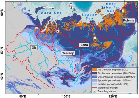 Rivers Across The Siberian Arctic Unearth The Patterns Of Carbon