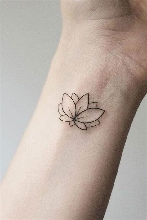 Simple Lotus Flower Tattoo Ideas Viraltattoo