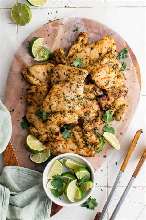 Easy Grilled Cilantro Lime Chicken