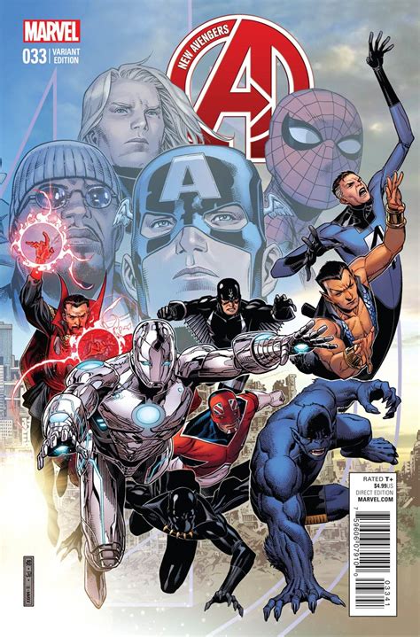 New Avengers Vol 3 33 Cover B Variant Jim Cheung End Of An Era Cover