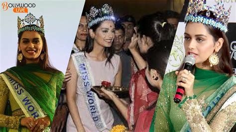Miss World Manushi Chillar Full Interview 2017 After Coming Back Mumbai Bollywood Live Youtube