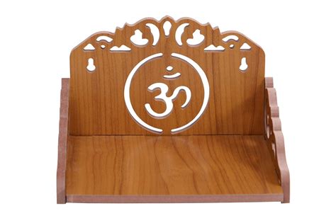 Buy Kbs Wooden Wall Ed Hanging Puja Temple Wood God Stand For Pooja