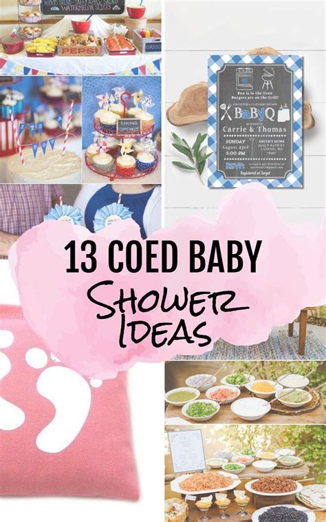 13 Summer Co Ed Baby Shower Ideas Coed Baby Shower Barbecue Baby