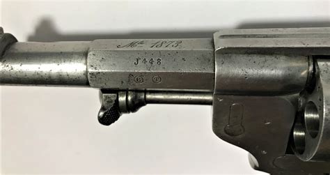 Revolver Modele 1873 Dit Chamelot Delvigne Calibre 11 Mm 6 Coups
