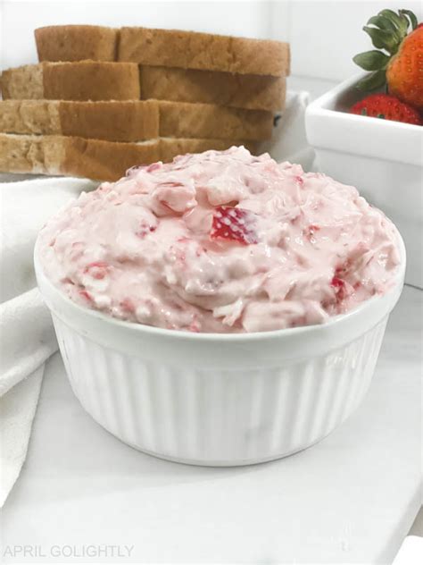 Strawberry Cream Cheese Recipe Spread And Dip