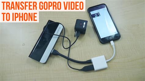 So, later in this guide i will also list the most common connection issues and i will give suggestions. Transfer video from GoPro to iPhone (without wifi or a ...