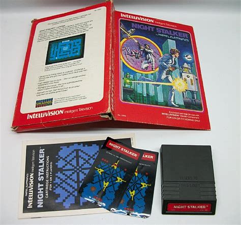 Night Stalker Intellivision Boxed Complete Mattell