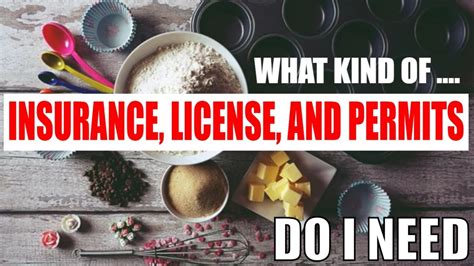 Cottage food laws do more than outline when we are within our legal rights to sell what we create. Food Business Insurance Food Business Licenses Cottage Food Permits and more - YouTube