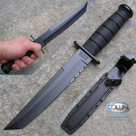 Ka Bar Tanto Fighting Knife Combo Blade 1245 Knife