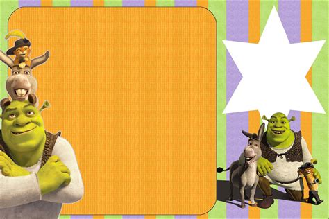 Imprimibles De Shrek Ideas Y Material Gratis Para Fiestas Y