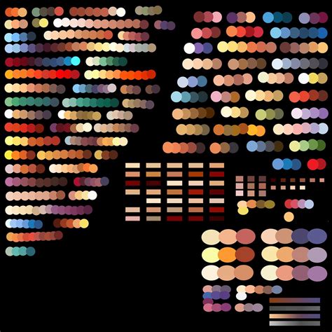 color palette digital painting Tìm với Google Color palette