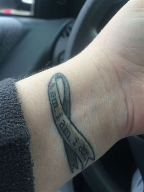 My Sylvia Plath Tattoo On A Gray Borderline Personality Awareness
