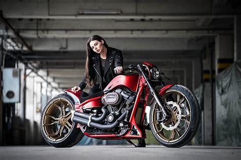 Hd Wallpaper Motorcycles Girls And Motorcycles Biker Custom