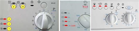 indicación de la lavadora indesit f07 causas de la avería