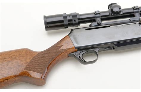 Browning Bar 308 Semi Auto Rifle With Bushnell 4 X 12 Scope And Hard