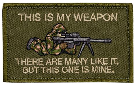 Morale Patch This Is My Weapon Sniper