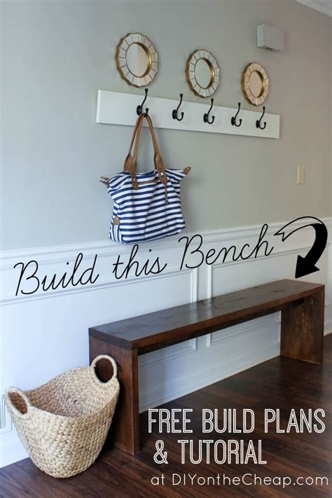 25 Best Diy Entryway Bench Projects Ideas And Designs For 2021 My