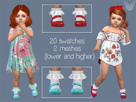 Toddler Frilly Socks 20 At Giulietta Sims 4 Updates