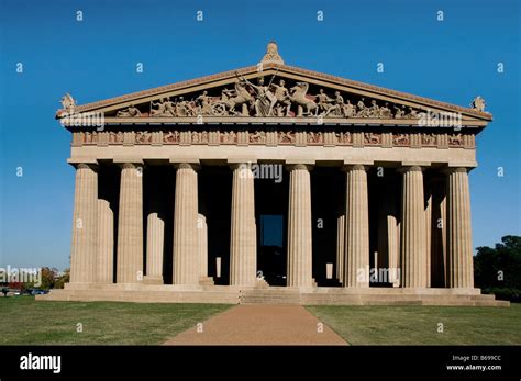 A Replica Of The Famous Greek Parthenon Is Located In Centennial Park