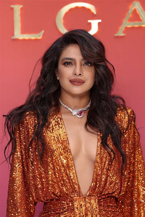 Priyanka Chopra Champions Summer Sequins At Bulgaris Jewelry Gala