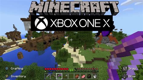 Minecraft Xbox One X Gameplay In 1080p Supersampling