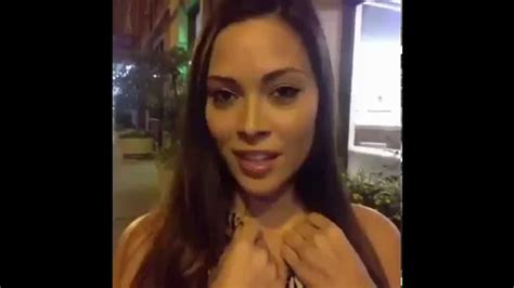 Girl Shows The Breast On Street Youtube