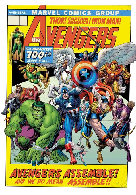Avengers 10 Variant Cover By Arthur Adams After Barry Smith Colours