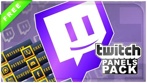 We've searched the web for the best (and 100% free) twitch panel templates and stream packs and put them into the ultimate list to make it easy for you. BY Twitch Panels | FREE DOWNLOAD - YouTube