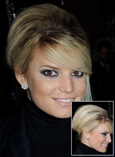 Possible Prom Hair Do Jessica Simpson Hair Blonde Updo Hair Pictures